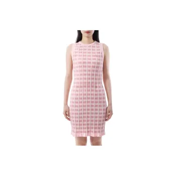 Maison Kitsune Fox motif Midi Dress