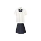 Peak Lapel Short Sleeves+Moon Lan 43cm+Bow Tie