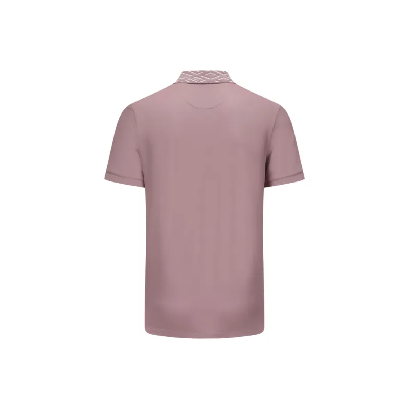 DIDIBOY Polo Shirts Men Flesh Pink-1