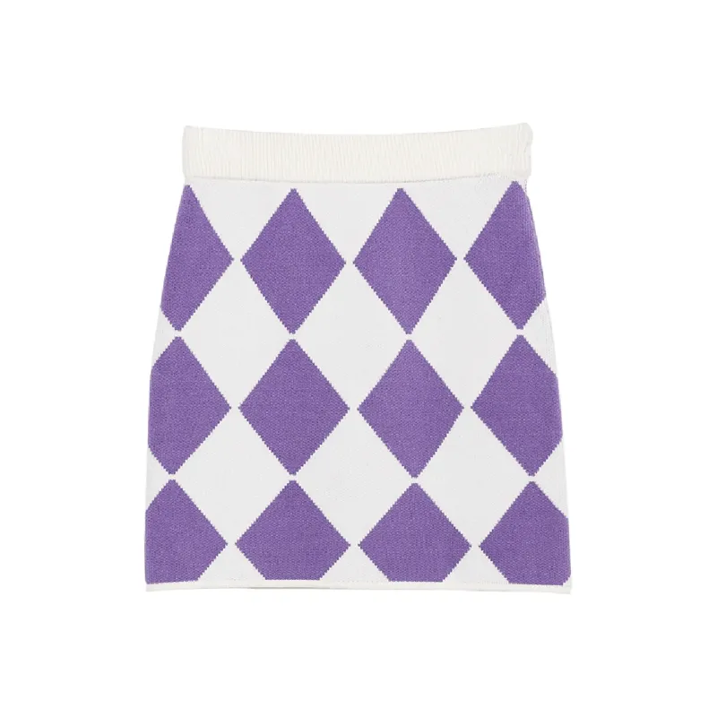 WESTLINK Casual Short Skirts Women's Purple-0