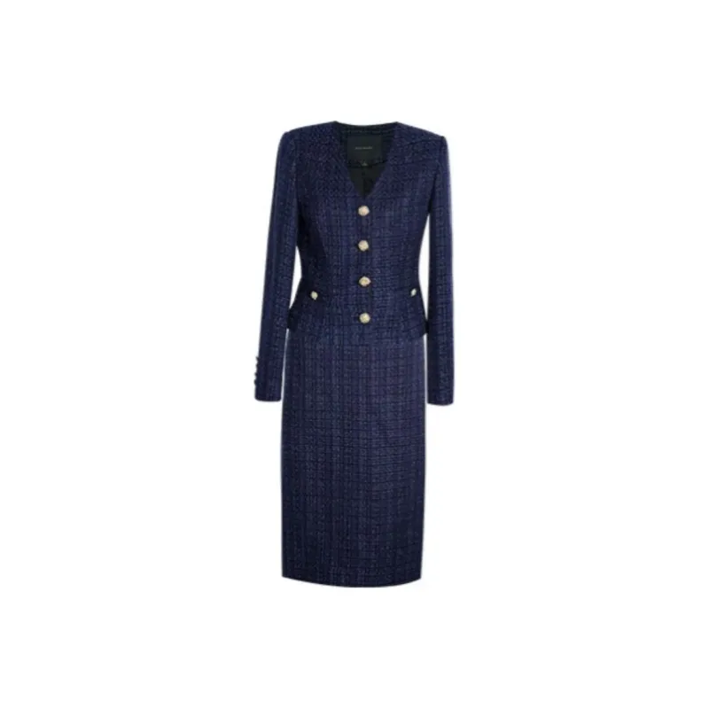 ROEYSHOUSE Skirt Set Women's Plaid-0
