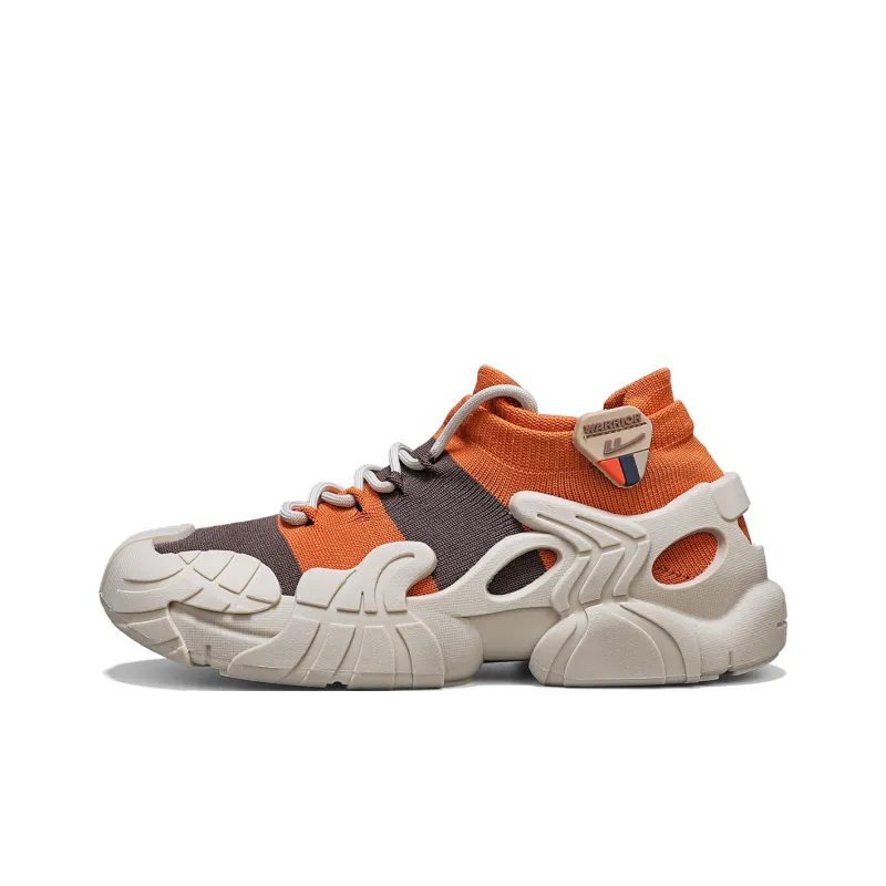 WARRIOR Casual Shoes Men Low Top Orange Brown-1