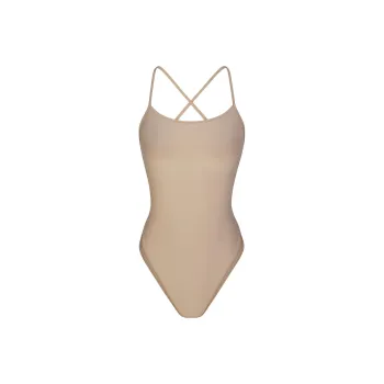SKIMS SIGNATURE SWIM CAMI ONE PIECE One-piece Swimsuit Women's DESERT/Desert