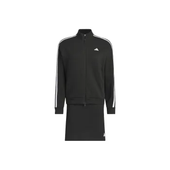Adidas Back Fleece Two Piece Suit Skirt Set Women's Black