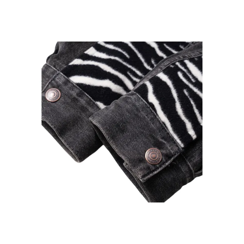 CELINE Denim Jackets Men Gray Black-3