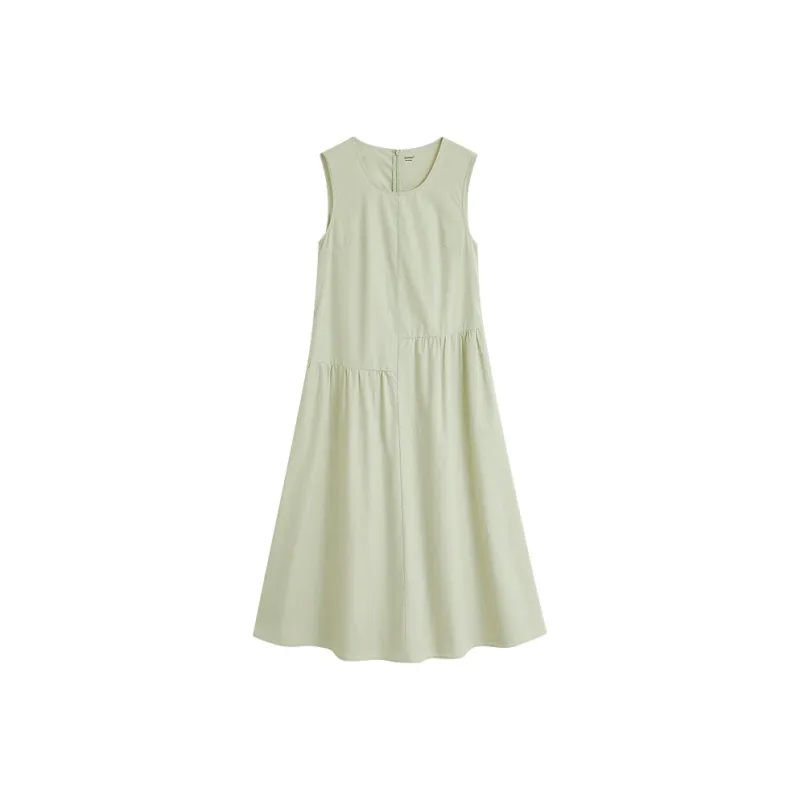 Inman Sleeveless Dresses Women's Light Pea Green-0
