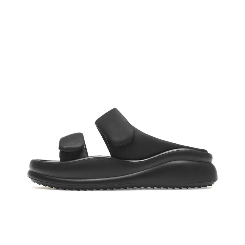 AGSDON PVC Polyvinyl Chloride Quiet Slip Resistant Slide Slippers Women's-14