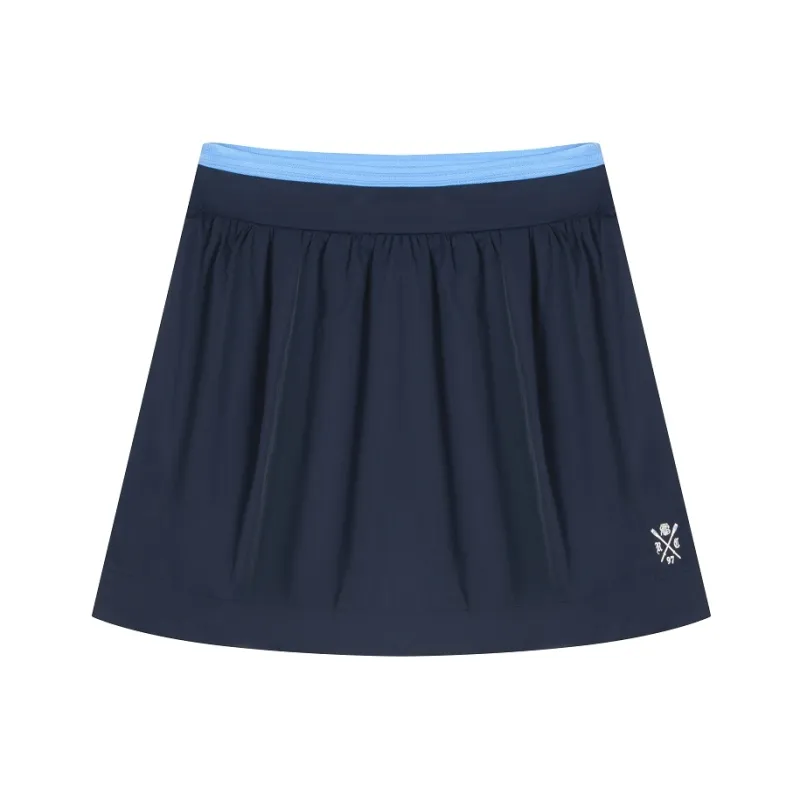 Teenie Weenie Casual Short Skirts Women's Navy Blue-0
