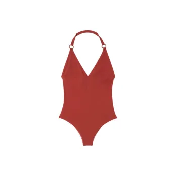 Loro Piana SS24 One-piece Swimsuit Women's Prickly Pear Red