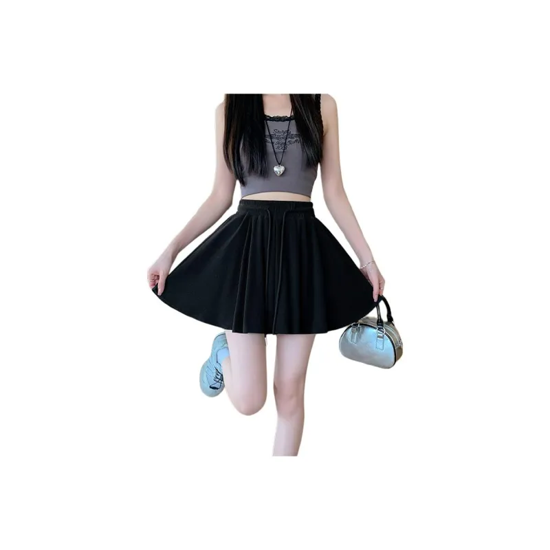 Mu Xiao Xin Casual Short Skirts Women's-2