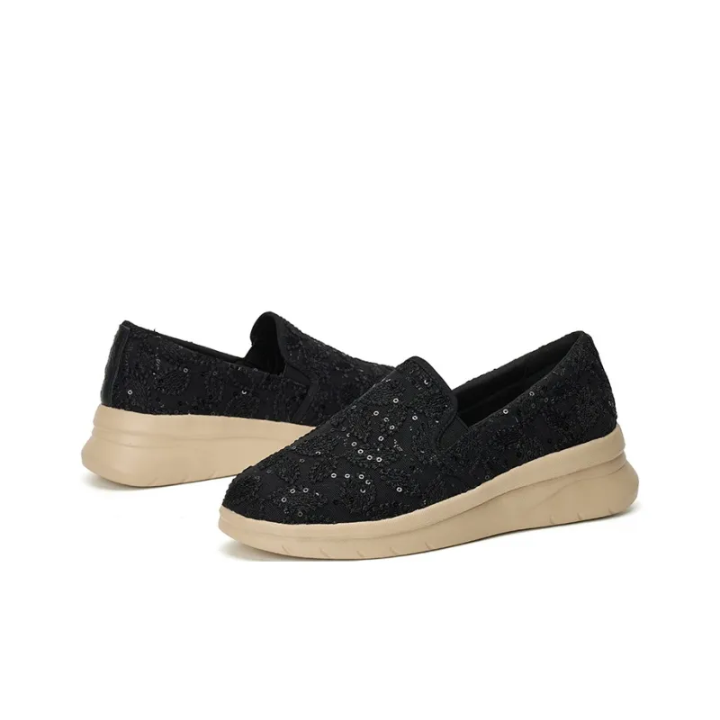 Joy&Mario Anti Slip Wear Resistant Low Top Casual Shoes Women's-2