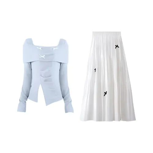 JOSR Two Piece Skirt Sets Women's