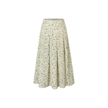 Bird Of Aussie Casual Long Skirts Women's Light Green