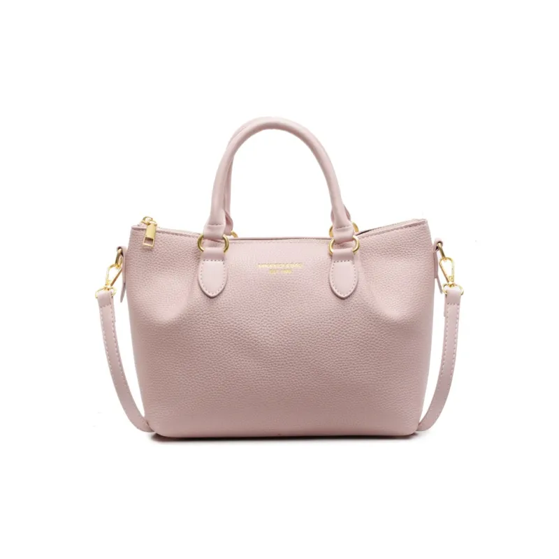 TOUTSEUL YOLO PU Handbag Women's Ecru/Black/Coffee/Pink/Brown-5