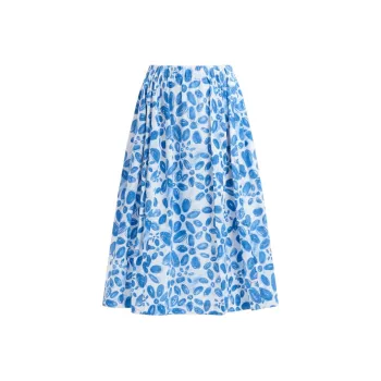 MARNI Floral print Poplin Skirt