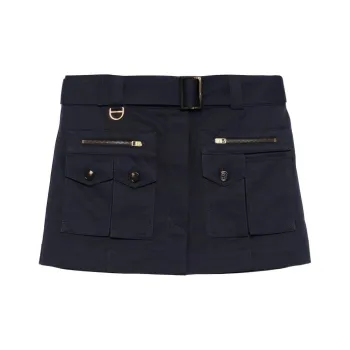 Chloé Belted Mini Skirt
