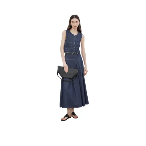 MUNJOUR N ONE Skirt Set Womens Black White Women's