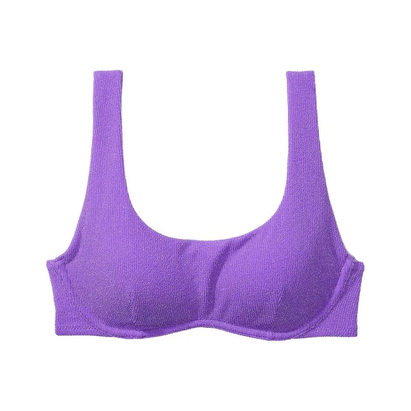 Victoria's Secret PINK THE WAVE BIKINI TOP / Luscious Lavender Bikini Women's Lavender-0
