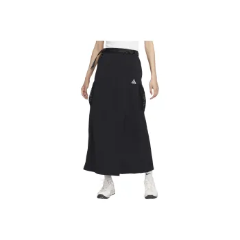 Nike SNOWGRASS Casual Long Skirt Women's Black