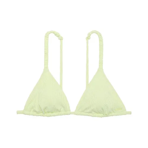 Victoria's Secret PINK SCRUNCHIE TRIANGLE BIKINI TOP / Lime Cream Bikini Women's Lime Cream