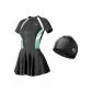 Clothing Sets (Swimsuit+Swimming Cap)
