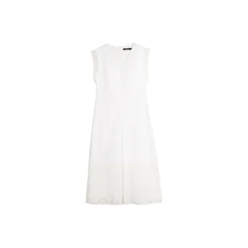 ELLE Sleeveless Dresses Women's White