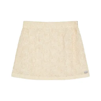 Teenie Weenie Casual Short Skirts Women's Ivory White