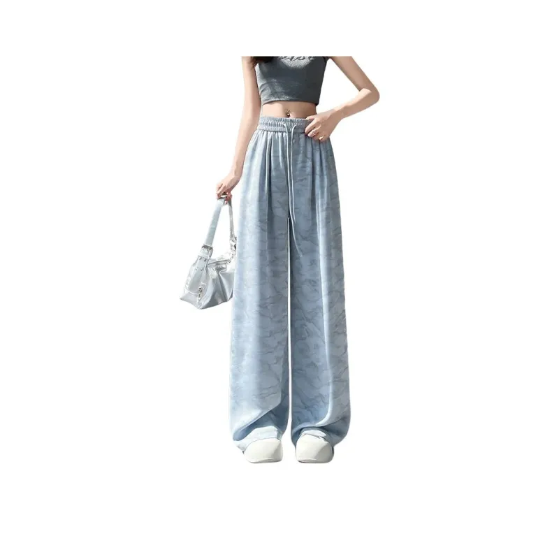 Flowers In Water Casual Pants Women's-15