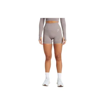 GYMSHARK VITAL SEAMLESS 2.0 SHORTS Sports Shorts Women's Brown Mud Gray