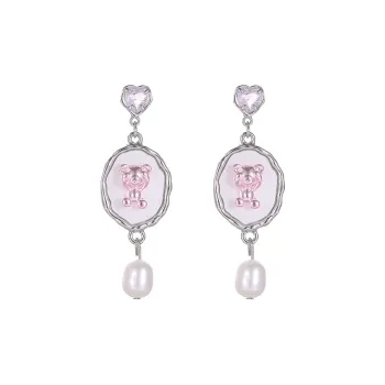 Zoo Jewel Copper Alloy Earrings Women's