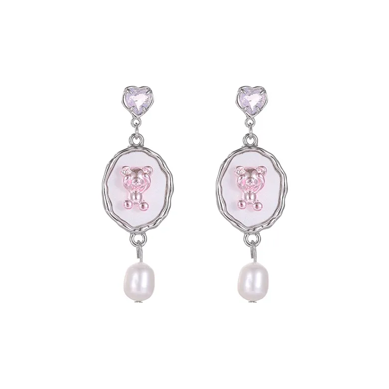 Zoo Jewel Copper Alloy Earrings Women's-0