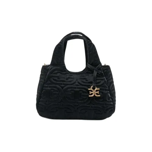 SAM EDELMAN Fabric One Shoulder Handbag Medium Size Women's Black/blue/ivory White