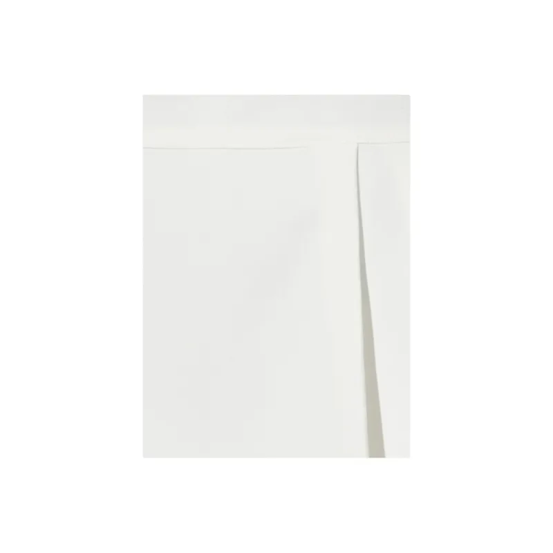 DPLAY Casual Short Skirts Women's Trendy White-2