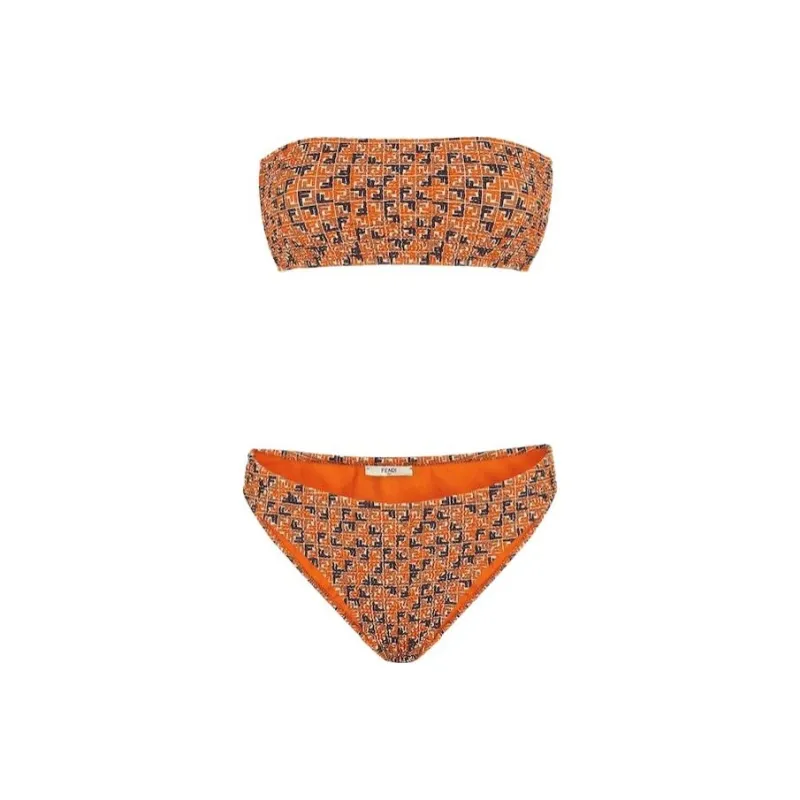 FENDI SS24 Bikini Women's Orange-0
