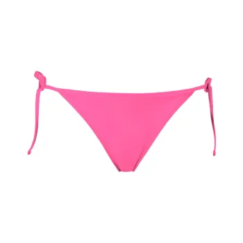 PUMA Swim Women's Bikini Bottoms Side Tie Swimming Shorts Women's Neon Pink