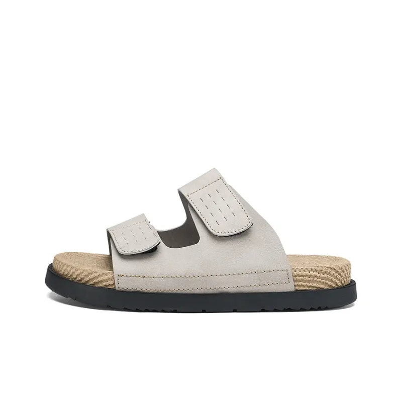 NANJIREN Odor Resistant Slide Slippers Men's-4