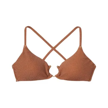 Victoria's Secret Shimmer Bralette Bikini Top / Sugar Bikini Women's Caramel