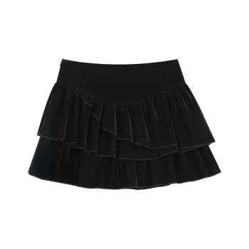 ELF SACK Casual Short Skirts Women's