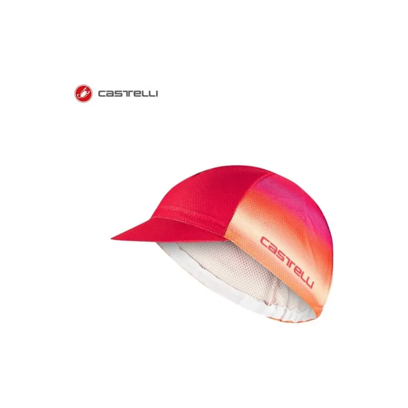 CASTELLI Polyester Duck Bill Cap Unisex-12