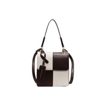 TOUTSEUL YOLO PU One Shoulder Handbag Women's White & Brown/White & Black/Coffee/Black