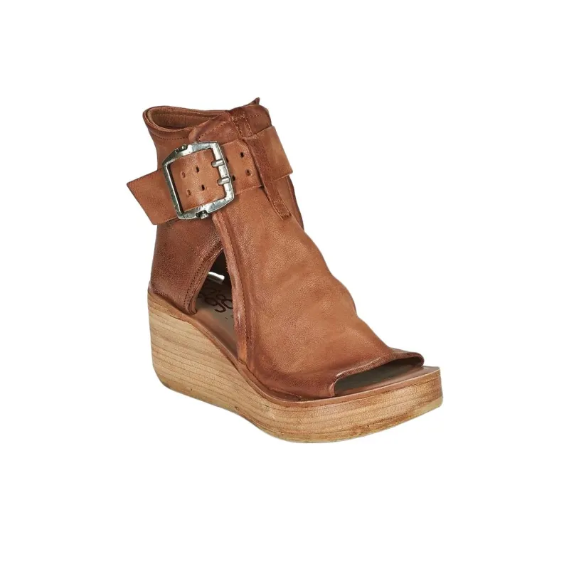 AirStep NOA BUCKLE Roman Sandals Women's Brown-3
