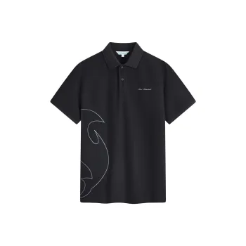 FAIRWHALE Polo Shirts Unisex 001 Black