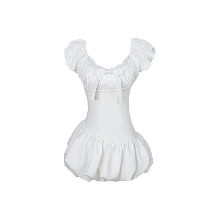 Udon House Short Sleeved Dress Women's-0