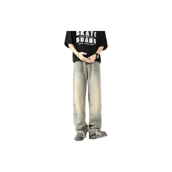 OKPI Jeans Unisex Yellow Mud