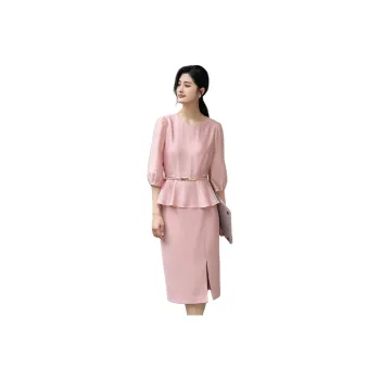 MISSSHINE Skirt Set Women's Dusty Pink
