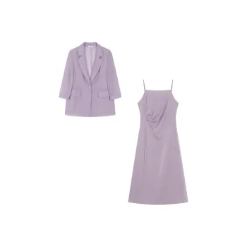 IHIMI SS24 Skirt Set Women's Lavender