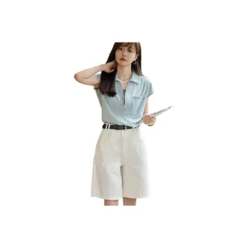 Mt Denim Shorts Women's Raw White