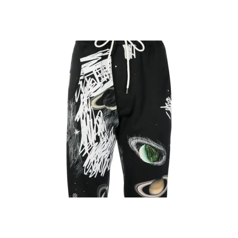 Vivienne Westwood SS23 Knitted Sweatpants Women's Black-4