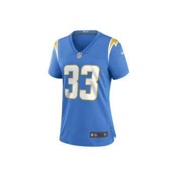Nike NFL Los Angeles Chargers Derwin James Soccer Jerseys Women's Italy Version Blue