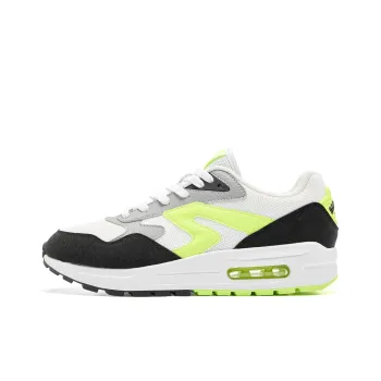 QIAODAN Anti Slip Wear Resistant Low Top Casual Shoes Men's Jordan White Glow Yellow